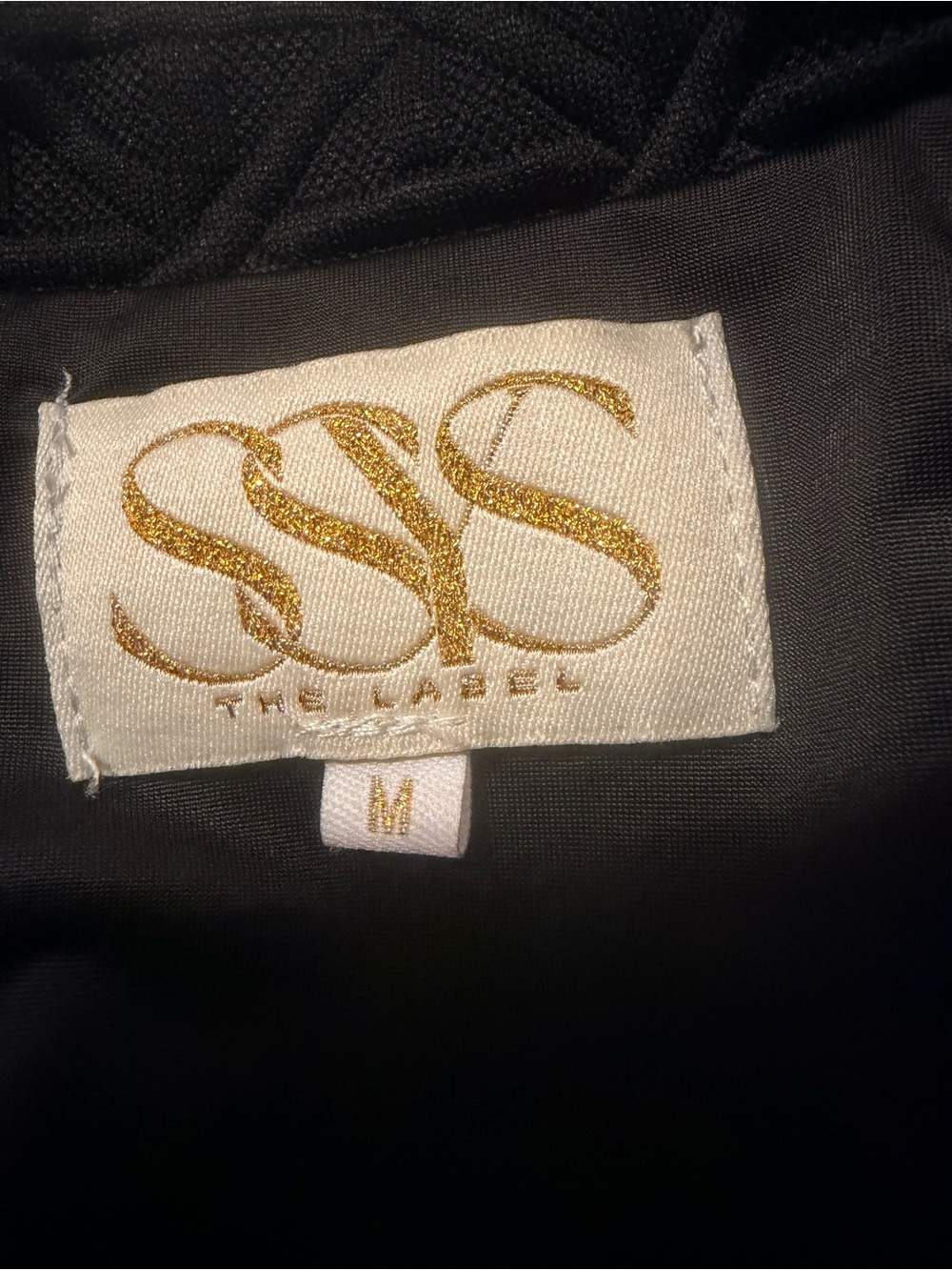 SSYS Textured Black Zip-Front Dress - Picture 6 of 8